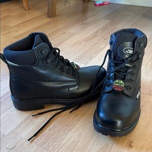 Black Safety Boots for Men